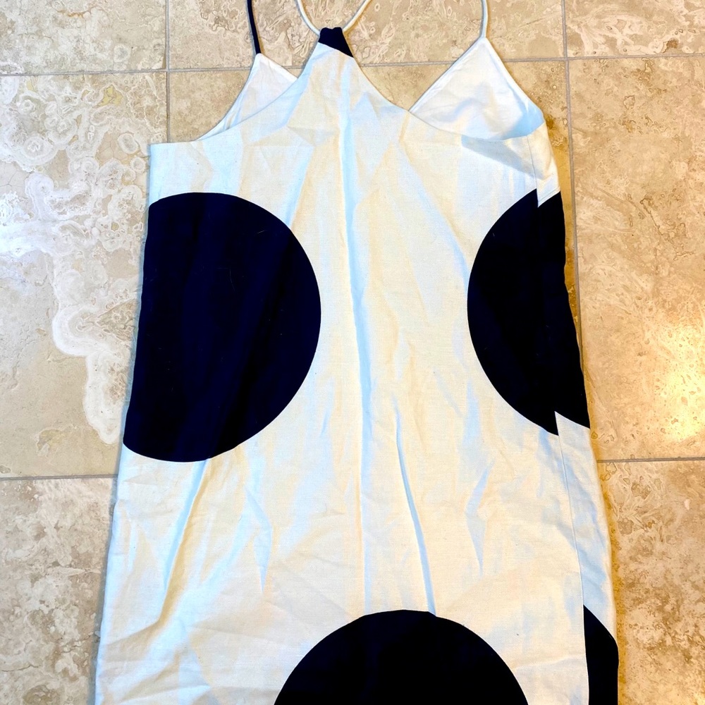 J.Crew big dot dress